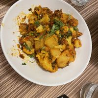 Aloo ghobi  at Indian Temptation in Bath
