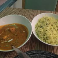 Paneer masala at Indian Temptation in Bath