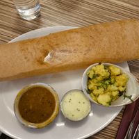 The best dosa ever at Indian Temptation in Bath