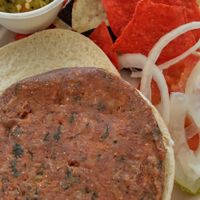 Tepa Burger at Painted Desert Diner in Petrified Forest