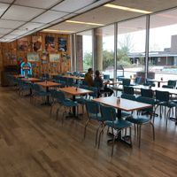 Classic National Park Service architecture! at Painted Desert Diner in Petrified Forest