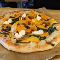 Roasted Butternut Squash pizza at True Food Kitchen in Houston