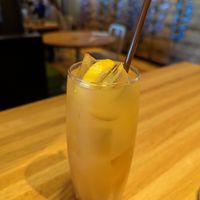 Apple lemonade at True Food Kitchen in Houston