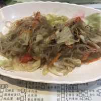 Green bean noodles at Fu Hsin Vegetarian in Tainan