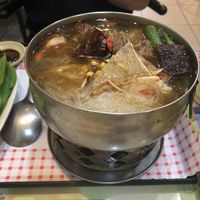 Sesame hotpot at Fu Hsin Vegetarian in Tainan
