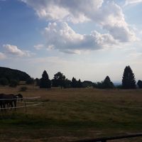 Ausblick at Taufsteinhutte in Schotten
