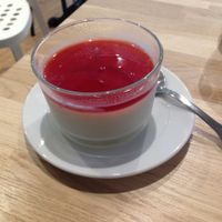 This vegan panna cotta went down like a treat. at PH7 Equilibre - Peletier in Paris
