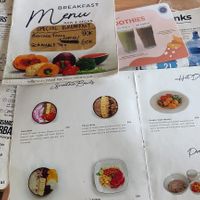 Menu at Alkaline Restaurant in Canggu