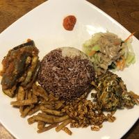 nasi campur  at Alkaline Restaurant in Canggu