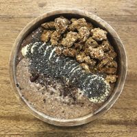 Choco Bliss Smoothie Bowl at Alkaline Restaurant in Canggu