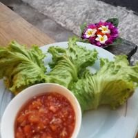 Spring Rolls at Alkaline Restaurant in Canggu