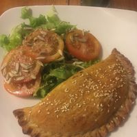 Veggie pie  at Alkaline Restaurant in Canggu