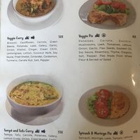 Menu at Alkaline Restaurant in Canggu