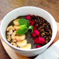 Smoothie bowl.  at Motion Cafe in Canggu