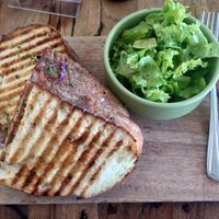 The most amazing sandwich 🥪😍 at Motion Cafe in Canggu