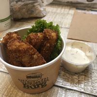 Chicken tenders & ranch  at VeganBurg in San Francisco