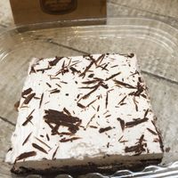 Chocolate cake  at VeganBurg in San Francisco