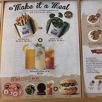 Make it a meal! at VeganBurg in San Francisco