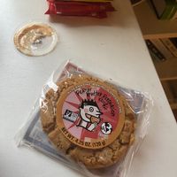 Peanut butter cookie  at VeganBurg in San Francisco