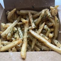 Garlic fries  at VeganBurg in San Francisco