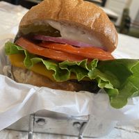 Smokey BBQ Burger  at VeganBurg in San Francisco