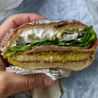 Yum  at VeganBurg in San Francisco