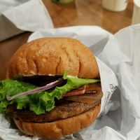 BBQ Burger at VeganBurg in San Francisco