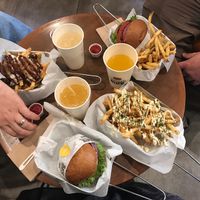 November 2017 Burger Eats.  at VeganBurg in San Francisco