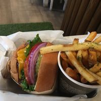 barbecue burger at VeganBurg in San Francisco