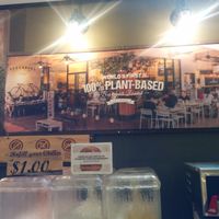 Veganburg water station at VeganBurg in San Francisco