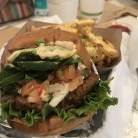 The special  at VeganBurg in San Francisco