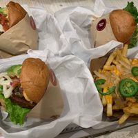 🍔🍟 💕  at VeganBurg in San Francisco