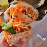 Bbq tofu sandwich at Kim's Cafe and Sandwiches in Berkeley
