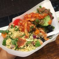 falafel salad  at Maoz - Albertcuypstraat in Amsterdam