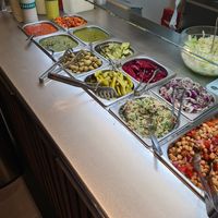 Add-on choices at Maoz - Albertcuypstraat in Amsterdam