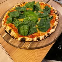 Added Spinach to my vegan option at In Bocca Al Lupo in Lisbon