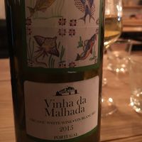 vegan house wine  at In Bocca Al Lupo in Lisbon