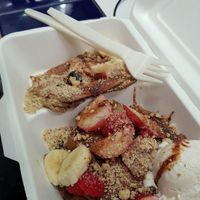 Pancakes at The Feel Good Cafe in East London