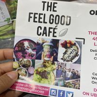 Feel good cafe at The Feel Good Cafe in East London