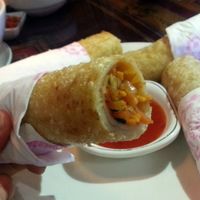 veg rolls at Gurkha 구르카 in Seoul