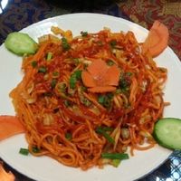 chowmyen at Gurkha 구르카 in Seoul