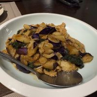 Eggplant tofu  at The Summer Tea House - 静颐茶馆 in Shenzhen