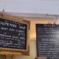 Menu at Bobby's Sandwich Bar in Edinburgh