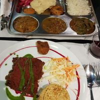 Main course (daily menu) at The Mantraa in Barcelona