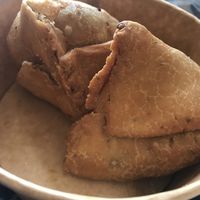 Samosa at The Mantraa in Barcelona