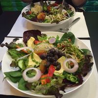 Veggie Garden salad  at The Mantraa in Barcelona