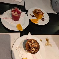 Dessert of the menu at The Mantraa in Barcelona