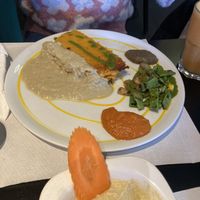 Hummus  at The Mantraa in Barcelona