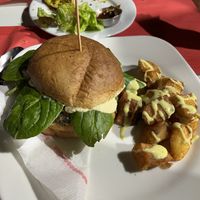 Burger   at The Mantraa in Barcelona