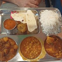 Thali classic at The Mantraa in Barcelona